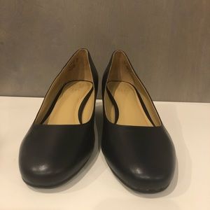 Inky Navy Naturalizer Pilar Slip On Wedge